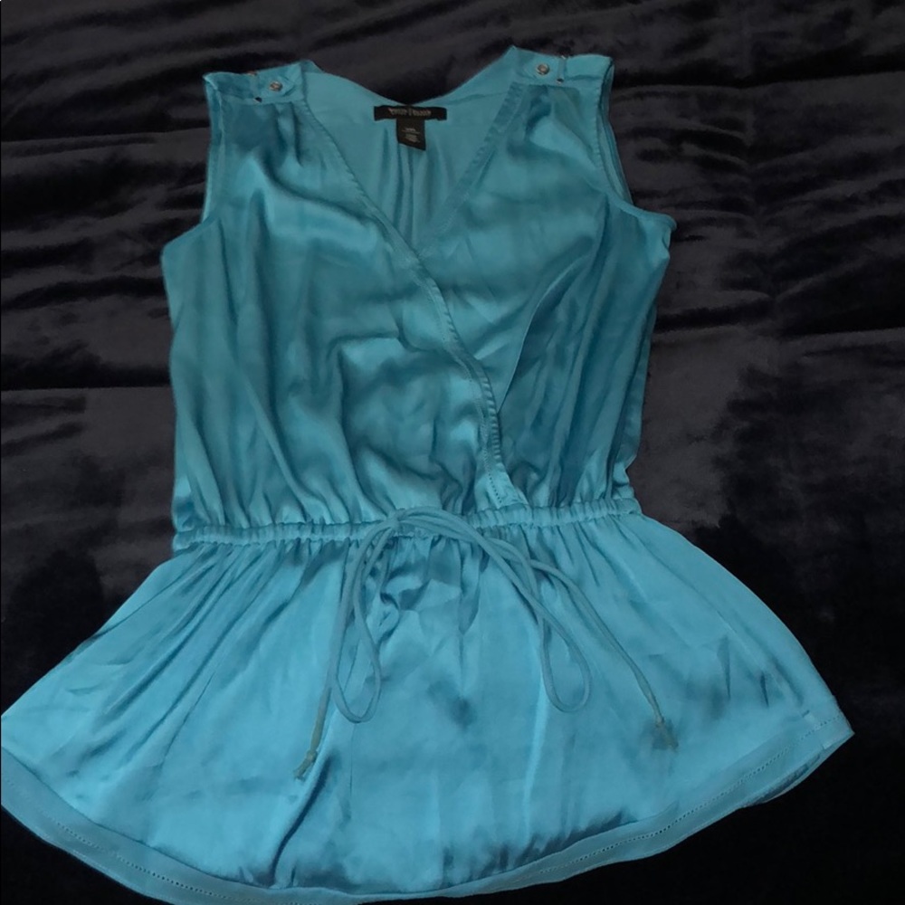 Beautiful blue top!